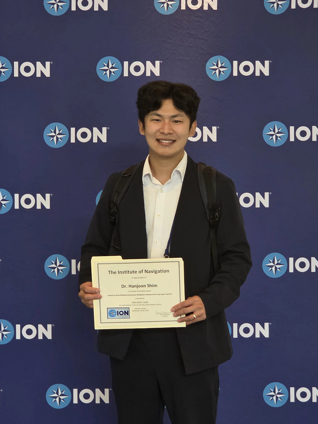 Best Presentation Award at ION GNSS+ 2026