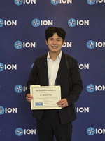 Best Presentation Award at ION GNSS+ 2026